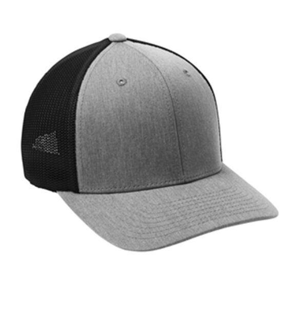 Heather Grey / Black PMS COOL GREY 9C C812 - Image 2