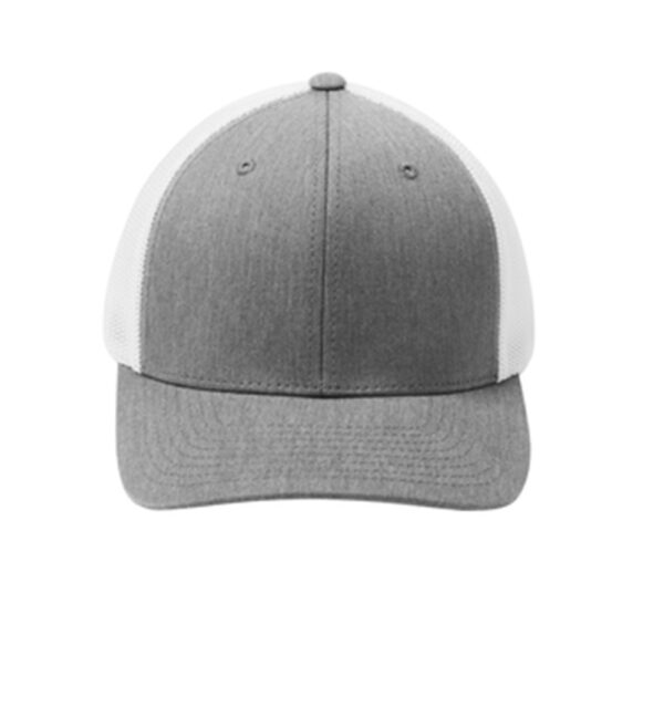 Heather Grey / White PMS COOL GREY 9C C812