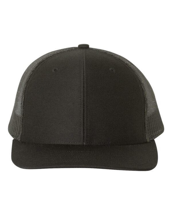 Solid Black 112 TRUCKER