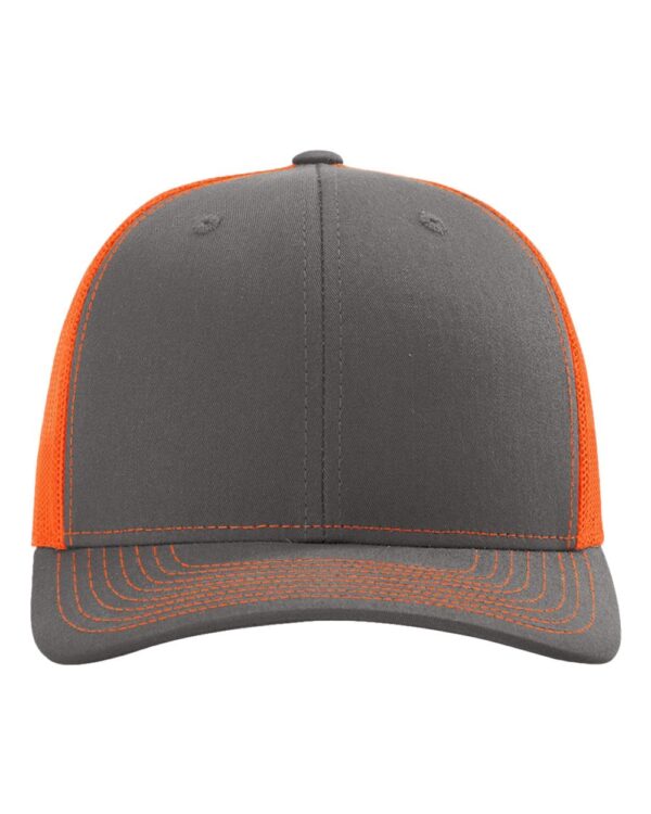 Split Charcoal / Neon Orange 112 TRUCKER