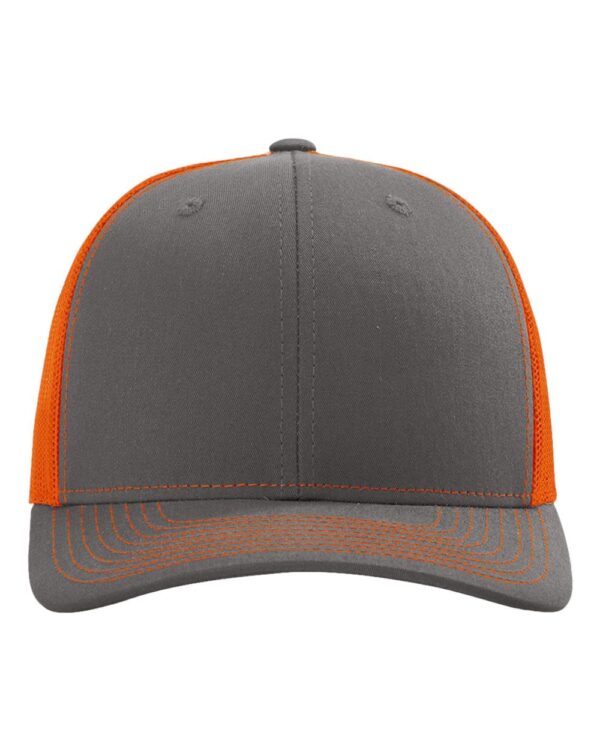 Split Charcoal / Orange 112 TRUCKER