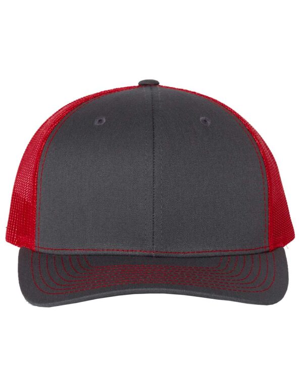 Split Charcoal / Red 112 TRUCKER