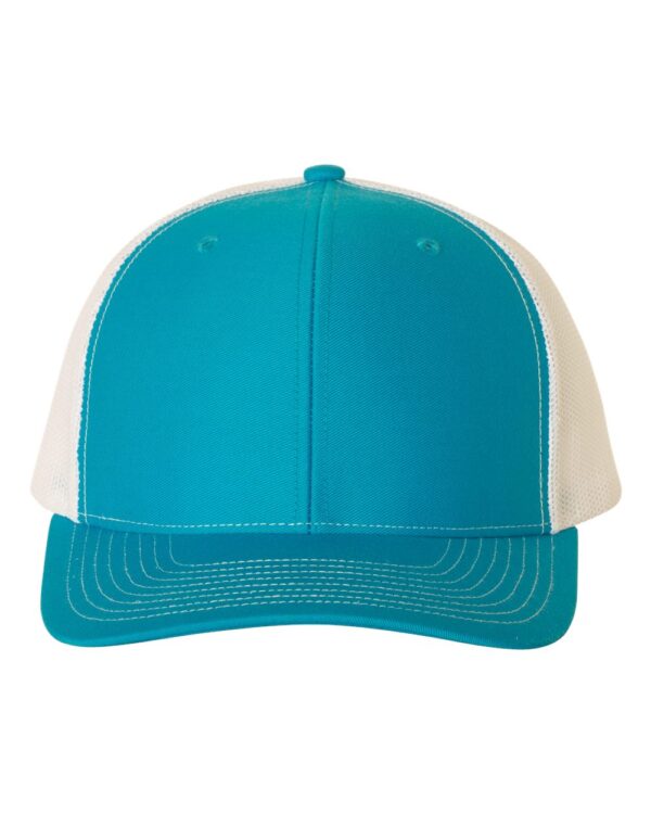 Split Cyan / White 112 TRUCKER