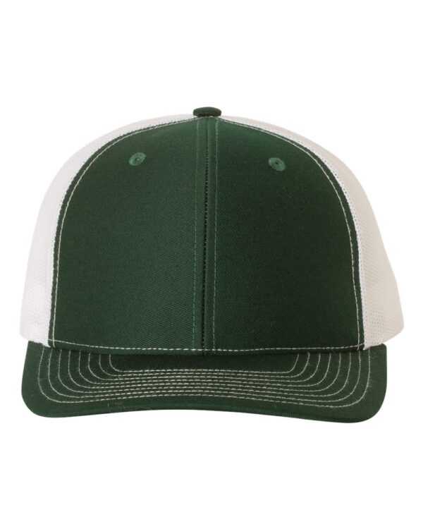 Split Dark Green / White 112 TRUCKER