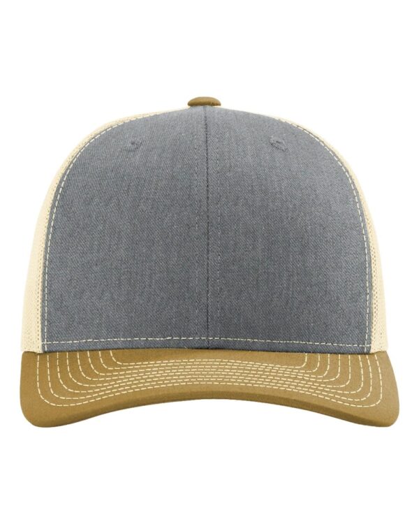 Tri Heather Grey / Birch / Amber Gold 112 TRUCKER