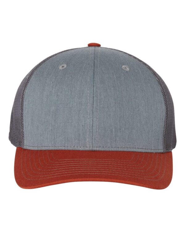 Tri Heather Grey / Charcoal / Dark Orange 112 TRUCKER