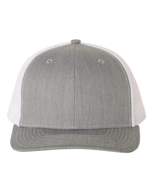 Split Heather Grey / White 112 TRUCKER