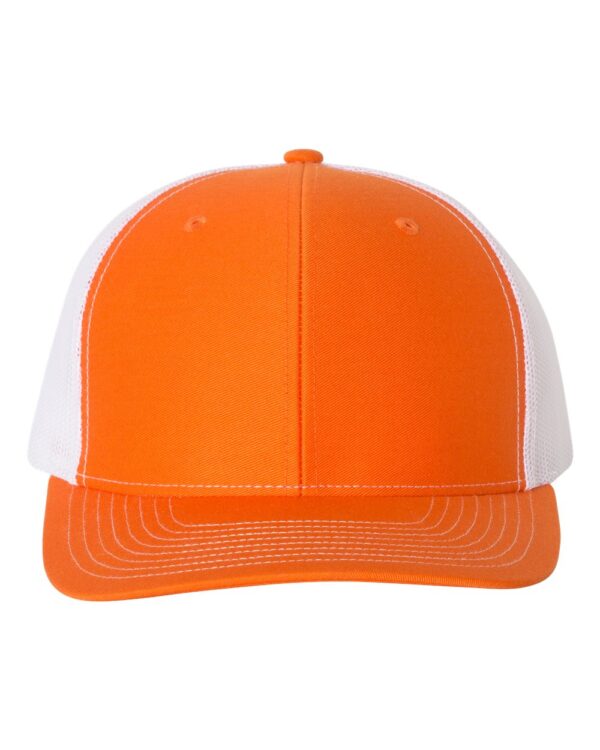 Split Orange / White 112 TRUCKER