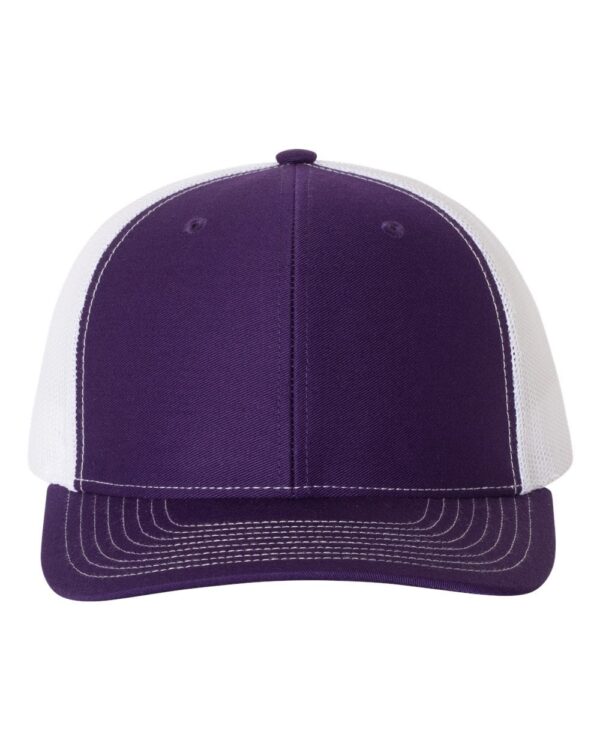 Split Purple / White 112 TRUCKER