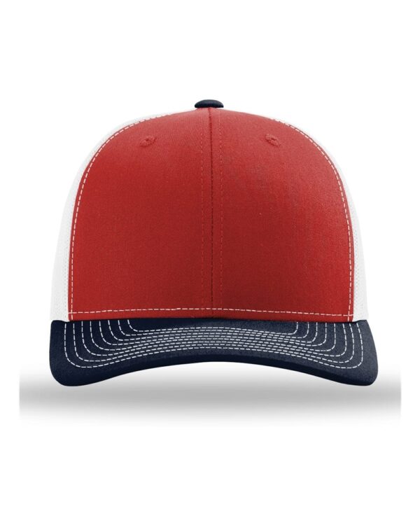 Tri Red / White / Navy 112 TRUCKER