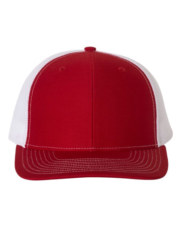 Split Red / White 112 TRUCKER